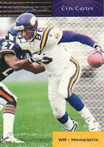#73 Cris Carter - Minnesota Vikings - 1999 Donruss Football