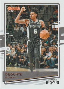 #73 Dejounte Murray - San Antonio Spurs - 2020-21 Donruss Basketball