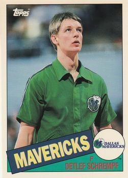 #73 Detlef Schrempf - Dallas Mavericks - 1992-93 Topps Archives Basketball