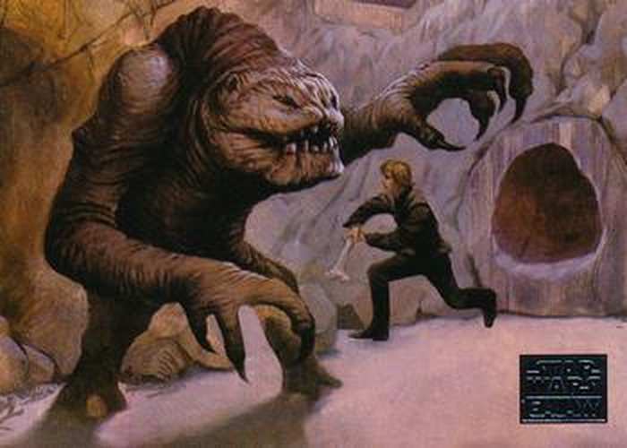 #73 Fighting the Rancor - 2018 Topps Star Wars Galaxy 8