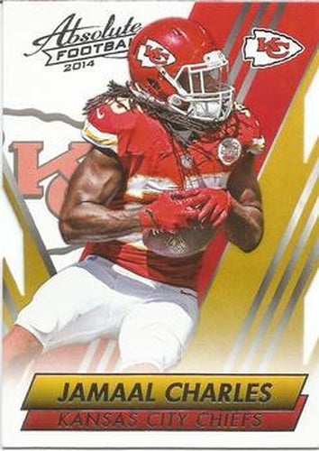 #73 Jamaal Charles - Kansas City Chiefs - 2014 Panini Absolute - Retail Football
