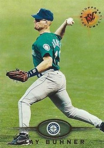 #73 Jay Buhner - Seattle Mariners - 1995 Stadium Club Baseball