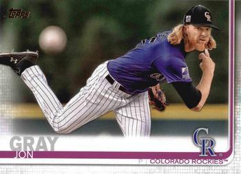 #73 Jon Gray - Colorado Rockies - 2019 Topps Baseball
