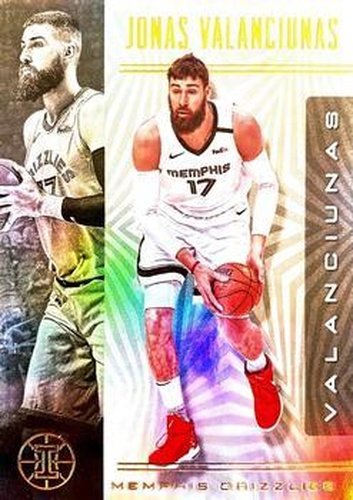 #73 Jonas Valanciunas - Memphis Grizzlies - 2019-20 Panini Illusions Basketball
