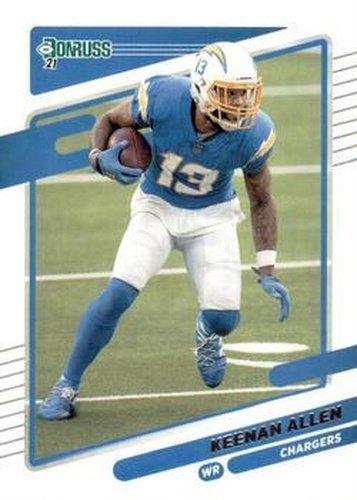 #73 Keenan Allen - Los Angeles Chargers - 2021 Donruss Football