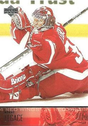 #73 Manny Legace - Detroit Red Wings - 2003-04 Upper Deck Hockey