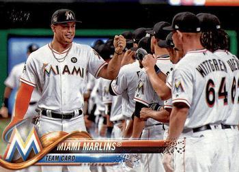 #73 Miami Marlins - Miami Marlins - 2018 Topps Baseball