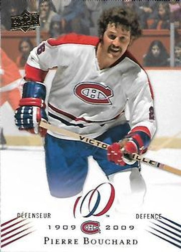 #73 Pierre Bouchard - Montreal Canadiens - 2008-09 Upper Deck Montreal Canadiens Centennial Hockey