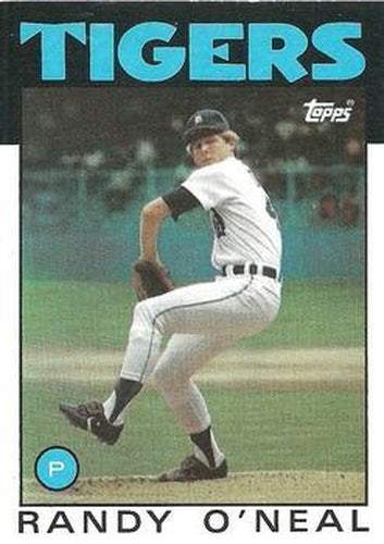 #73 Randy O'Neal - Detroit Tigers - 1986 Topps Baseball