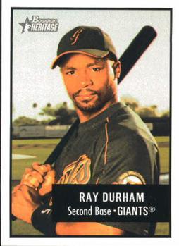 #73 Ray Durham - San Francisco Giants - 2003 Bowman Heritage Baseball