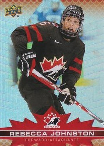 #73 Rebecca Johnston - Canada - 2021-22 Upper Deck Tim Hortons Team Canada Hockey