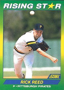 #73 Rick Reed - Pittsburgh Pirates - 1992 Score 100 Rising Stars Baseball