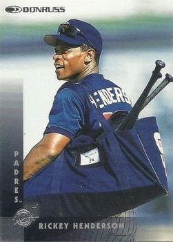 #73 Rickey Henderson - San Diego Padres - 1997 Donruss Baseball