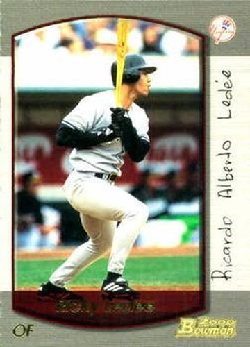 #73 Ricky Ledee - New York Yankees - 2000 Bowman Baseball