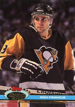 #73 Ron Francis - Pittsburgh Penguins - 1991-92 Stadium Club Hockey