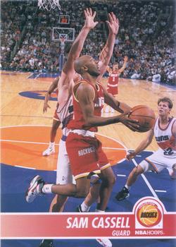 #73 Sam Cassell - Houston Rockets - 1994-95 Hoops Basketball