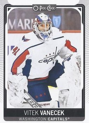 #73 Vitek Vanecek - Washington Capitals - 2021-22 O-Pee-Chee Hockey