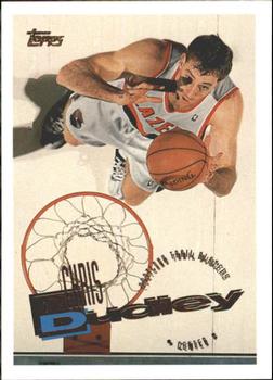 #73 Chris Dudley - Portland Trail Blazers - 1995-96 Topps Basketball