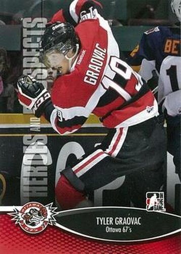 #73 Tyler Graovac - Ottawa 67's - 2012-13 In The Game Heroes and Prospects Hockey