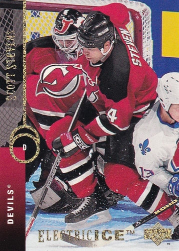 #73 Scott Stevens - New Jersey Devils - 1994-95 Upper Deck Hockey - Electric Ice