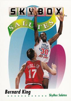 #573 Bernard King - Washington Bullets - 1991-92 SkyBox Basketball