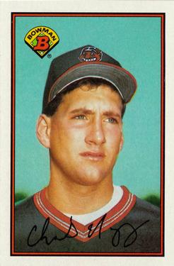 #73 Charles Nagy - Cleveland Indians - 1989 Bowman Baseball