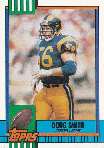 #73 Doug Smith - Los Angeles Rams - 1990 Topps Football