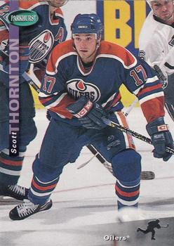 #73 Scott Thornton - Edmonton Oilers - 1994-95 Parkhurst Hockey