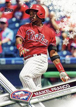 #HMW73 Maikel Franco - Philadelphia Phillies - 2017 Topps Holiday Baseball