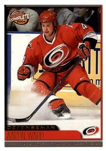 #73 Aaron Ward - Carolina Hurricanes - 2003-04 Pacific Complete Hockey