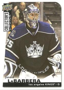 #73 Jason LaBarbera - Los Angeles Kings - 2008-09 Collector's Choice Hockey