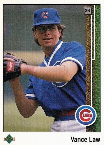 #473 Vance Law - Chicago Cubs - 1989 Upper Deck Baseball