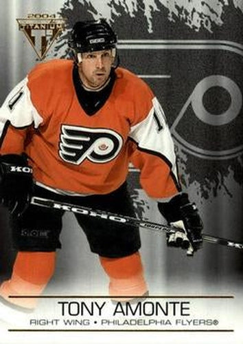 #73 Tony Amonte - Philadelphia Flyers - 2003-04 Pacific Private Stock Titanium Hockey