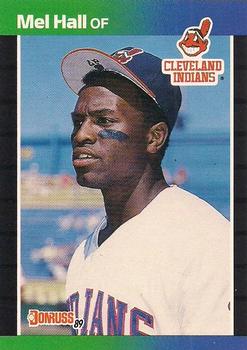 #73 Mel Hall - Cleveland Indians - 1989 Donruss Baseball