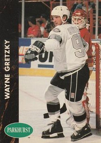 #73 Wayne Gretzky - Los Angeles Kings - 1991-92 Parkhurst Hockey