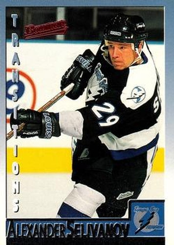 #73 Alexander Selivanov - Tampa Bay Lightning - 1995-96 Bowman Hockey