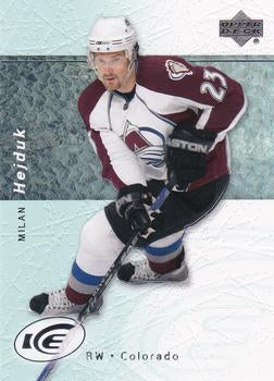#73 Milan Hejduk - Colorado Avalanche - 2007-08 Upper Deck Ice Hockey