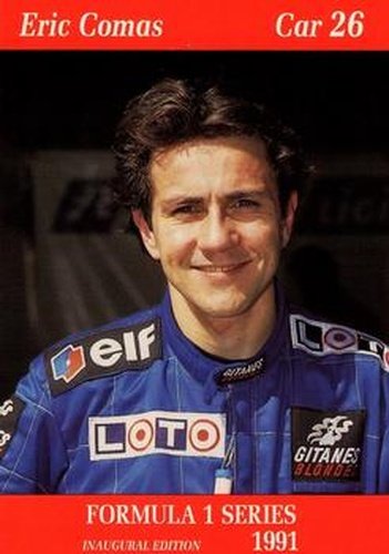 #73 Erik Comas - Ligier - 1991 Carms Formula 1 Racing