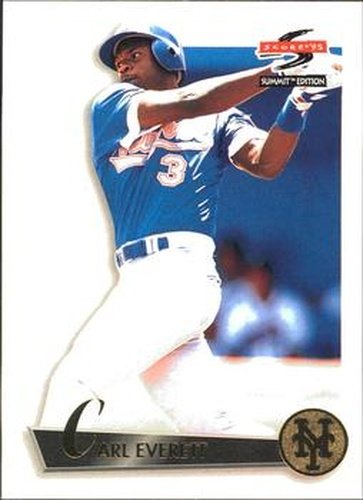 #73 Carl Everett - New York Mets - 1995 Summit Baseball