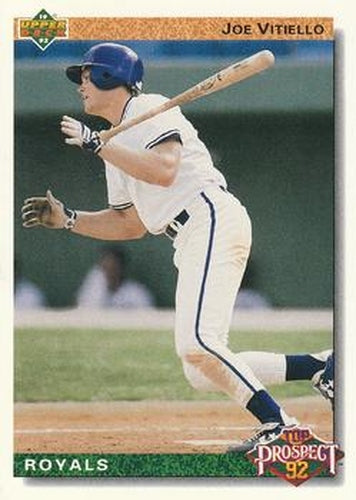 #73 Joe Vitiello - Kansas City Royals - 1992 Upper Deck Baseball