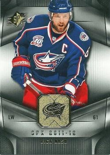 #73 Rick Nash - Columbus Blue Jackets - 2011-12 SPx Hockey