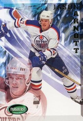 #73 Jason Arnott - Edmonton Oilers - 1995-96 Parkhurst International Hockey