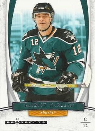 #73 Patrick Marleau - San Jose Sharks - 2007-08 Fleer Hot Prospects Hockey