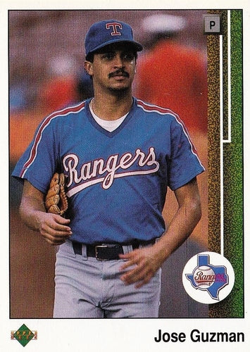 #73 Jose Guzman - Texas Rangers - 1989 Upper Deck Baseball