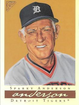 #73b Sparky Anderson - Detroit Tigers - 2003 Topps Gallery Hall of Fame - Artist's Proofs Baseball