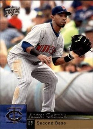 #740 Alexi Casilla - Minnesota Twins - 2009 Upper Deck Baseball