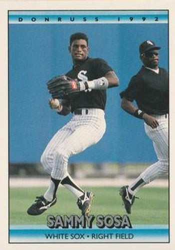 #740 Sammy Sosa - Chicago White Sox - 1992 Donruss Baseball