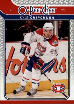 #741 Kyle Chipchura - Montreal Canadiens - 2009-10 O-Pee-Chee Hockey
