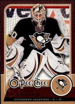 #741 Dany Sabourin - Pittsburgh Penguins - 2008-09 O-Pee-Chee Hockey