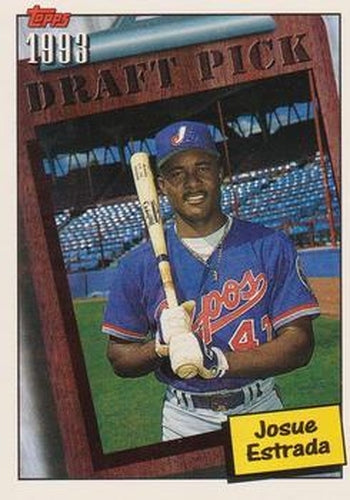 #741 Josue Estrada - Montreal Expos - 1994 Topps Baseball
